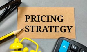 Pricing strategies integration: financial management, compliance, and business development concept